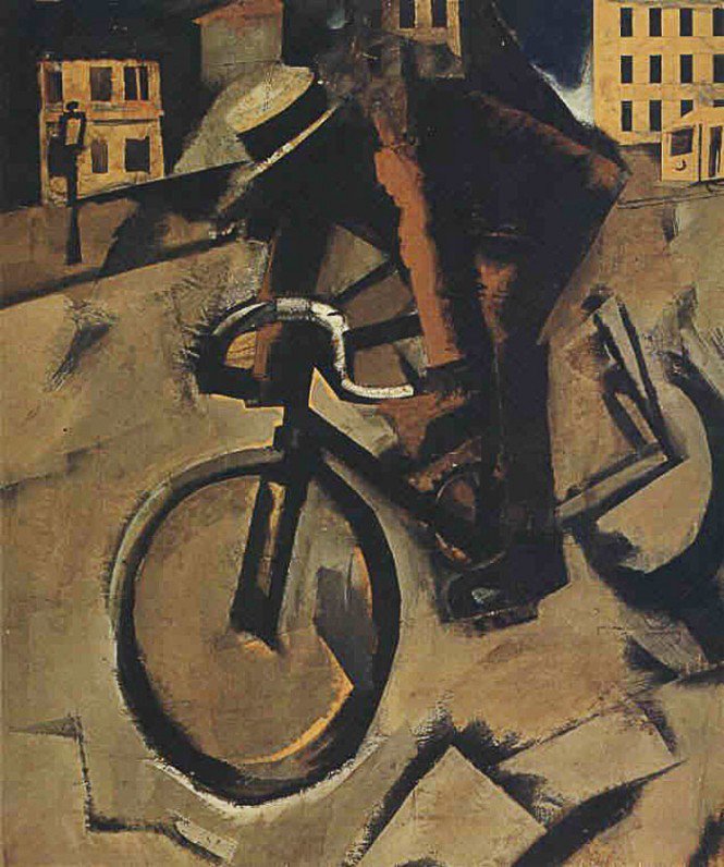 BrindusaB1's tweet photo. M.Sironi The Cyclist 1916 #ArtePerLArte @PatriziaRametta @erminiopasquat1 @lagatta4739 @francescabattis @Tramanera https://t.co/Yuv2vzftWm