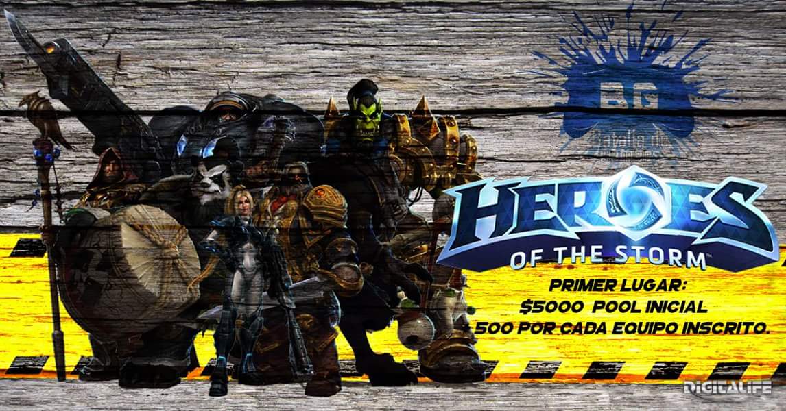 batalladegamer's tweet photo. Héroes de Batalla 
¿Listos para el Heroes Of The Storm?
Del 26 al 28 de agosto en BMLS Showcenter en Guadalajara https://t.co/SbsupFzt6J