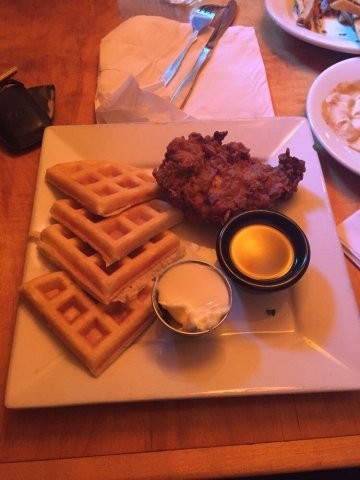 ShadowlandWS's tweet image. True or false? You're secretly craving some chicken and waffles right now.