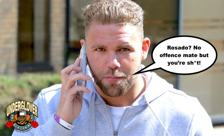 Underglover's tweet photo. @bjsaunders_ Isn't ducking Rosado! #WhatCanILearnFightingABum #HesJustAJourneyMan #Boxing https://t.co/j5IR2DmUhK