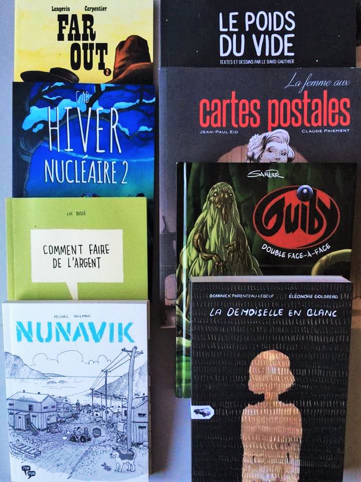 stereolocal's tweet photo. #12aout c'est la journée "J'achète un livre québécois"! Avez-vous acheté le(s) vôtre(s) ? Idées BD de @R_Poirier https://t.co/X2gAi6rTGe
