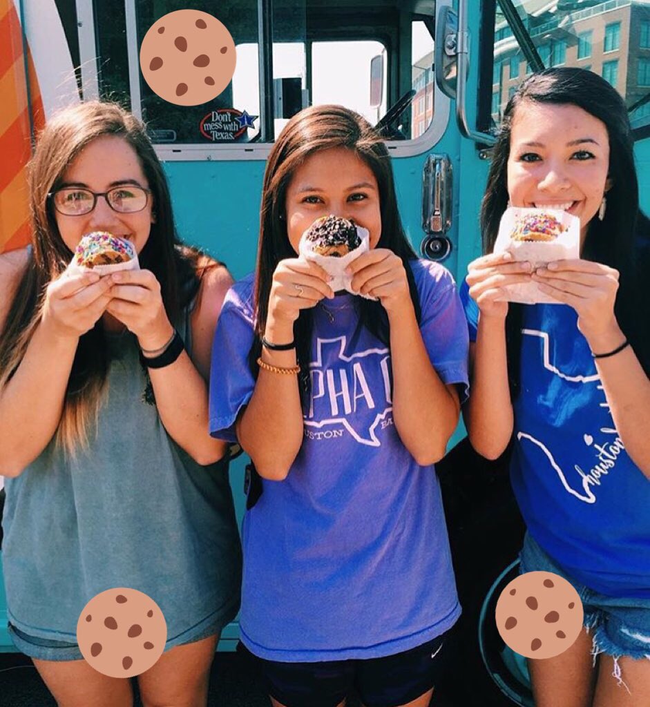 Being cool is harder than you think, but sisters make it easier #HBU20 #hbuaxo #goaxo