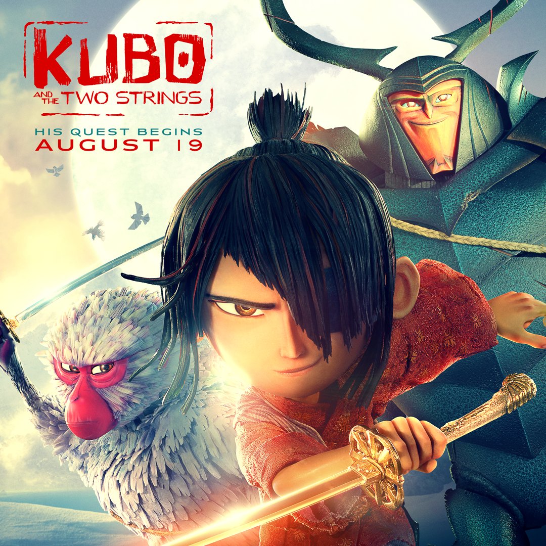 baruadvertising's tweet photo. Honored to help support #KUBOMovie stars Charlize Theron &amp;  Matthew McConaughey in theaters in ONE WEEK! https://t.co/N0GLkFRtLV