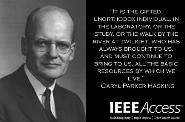 IEEEAccess's tweet photo. #IEEEAccess #quoteoftheweek #sciencequote #engineerquote #CarylParkerHaskins https://t.co/6rXo30yoIR