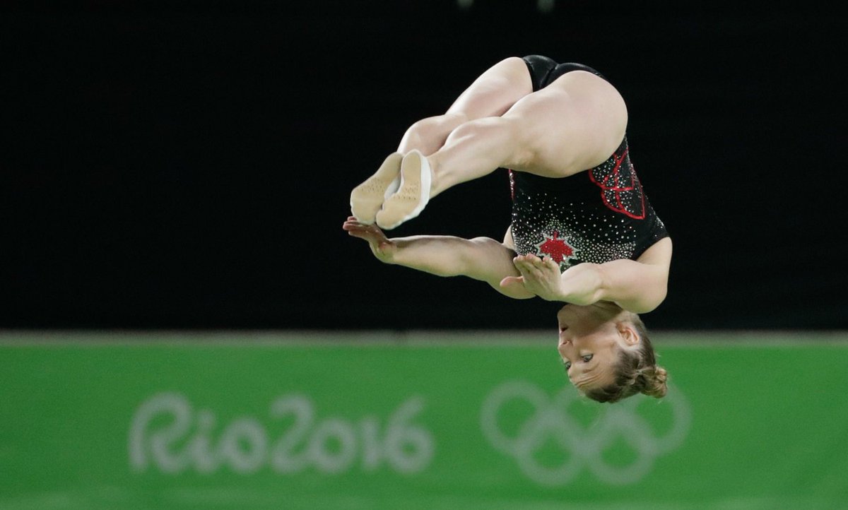 Another #gold for Canada! Congrats Rosie MacLennan! #Trampoline #TeamCanada #Rio2016 #Olympics
