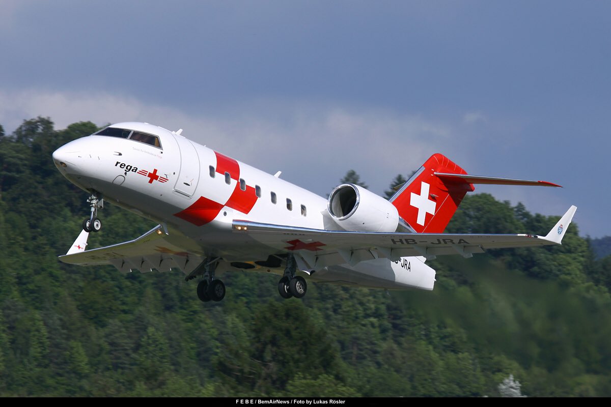 AeroAmbulance's tweet image. Delighted to be again working with Swiss #AirAmbulance provider #Rega this weekend... #HeavyJet #Repatriation #BIZAV