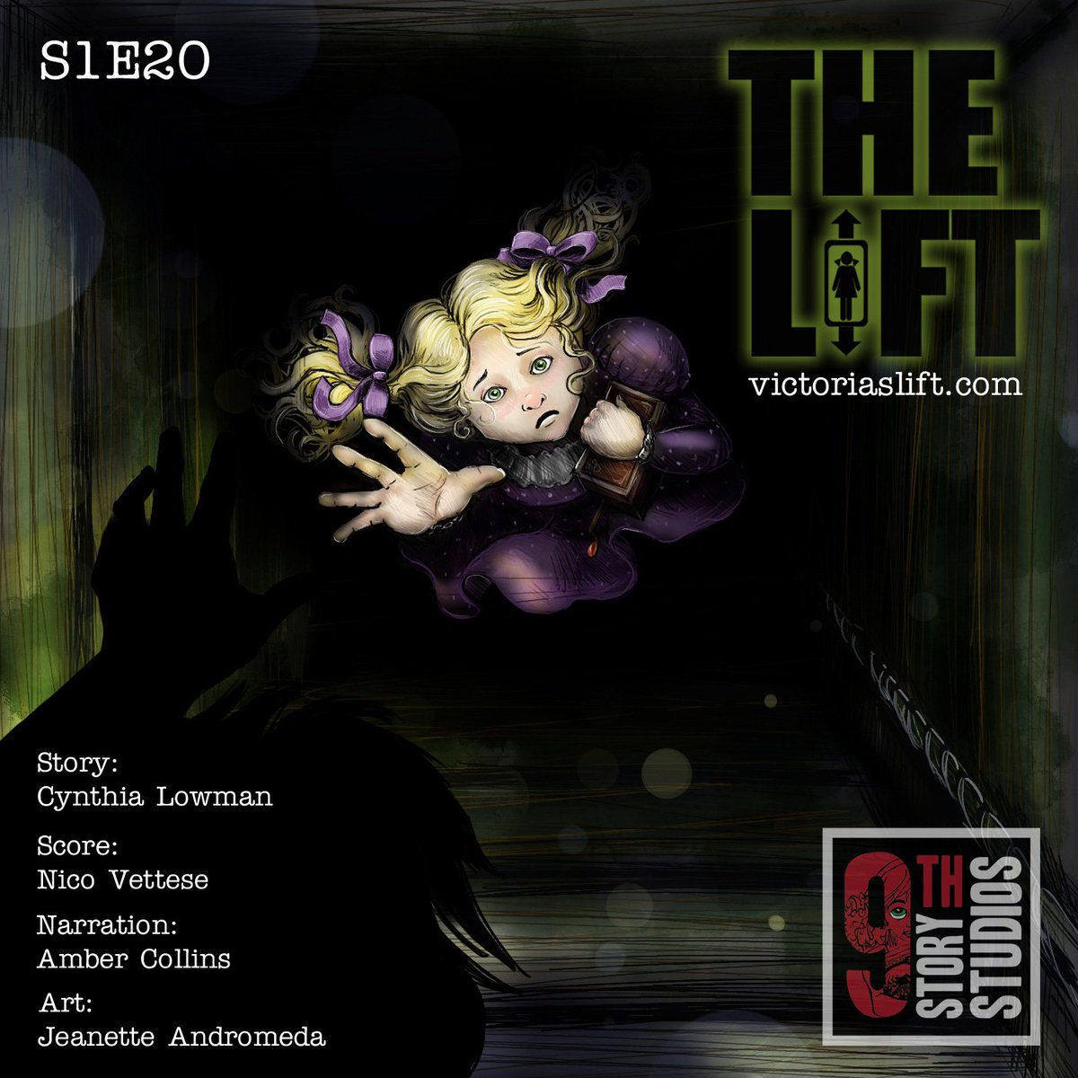 Season finale! Find out what happened to Victoria to change her forever. victoriaslift.com/s1e20 #audiodrama #horor