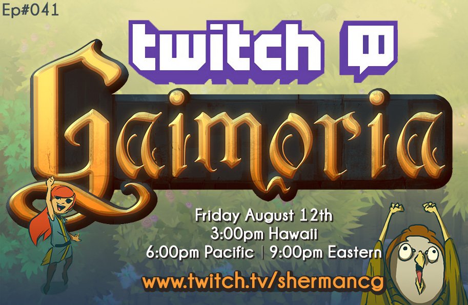 Gaimoria's tweet photo. Friday Stream NOW!

https://t.co/bqr9EpZaav   

#gaimoria #gamedev #indiedev #twitch #supportsmallstreamers https://t.co/p6vqUHY6AZ