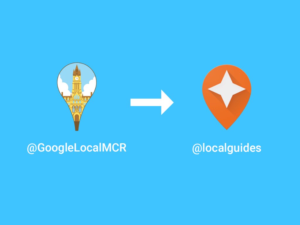 GoogleLocalMCR's tweet photo. We've moved. Have you? Follow along with us @localguides! https://t.co/TNgjQH1RIC