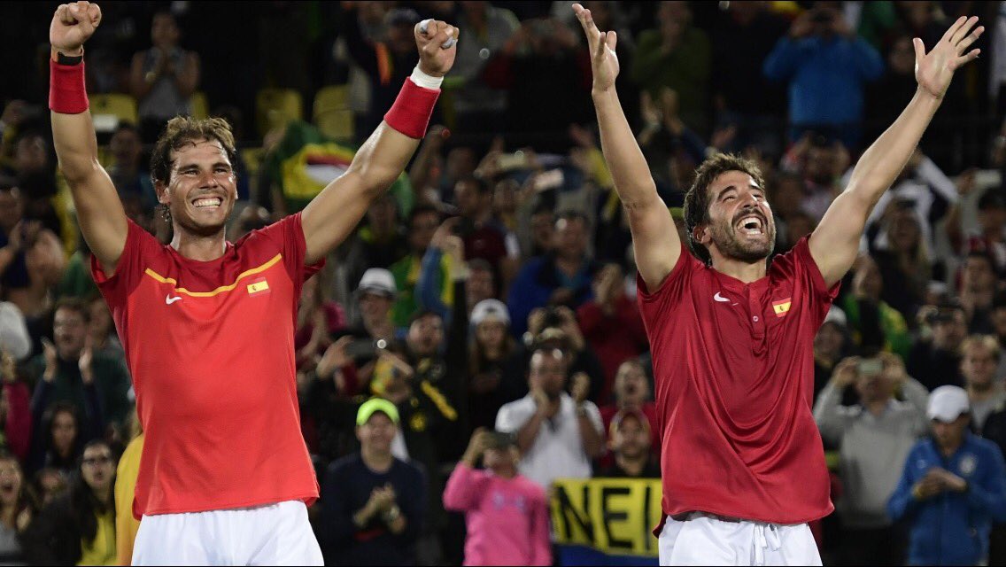 JorgeFerrer85's tweet photo. Enhorabuena @RafaelNadal  y @marclopeztarres que espíritu y manera de competir !!! https://t.co/8NZ1OKTD6b