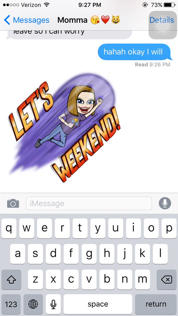 grouchel's tweet photo. lol okay mom https://t.co/Ln15pzaaTh