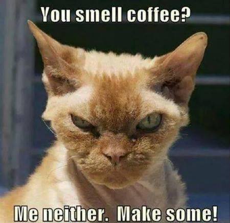 You better make that coffee!