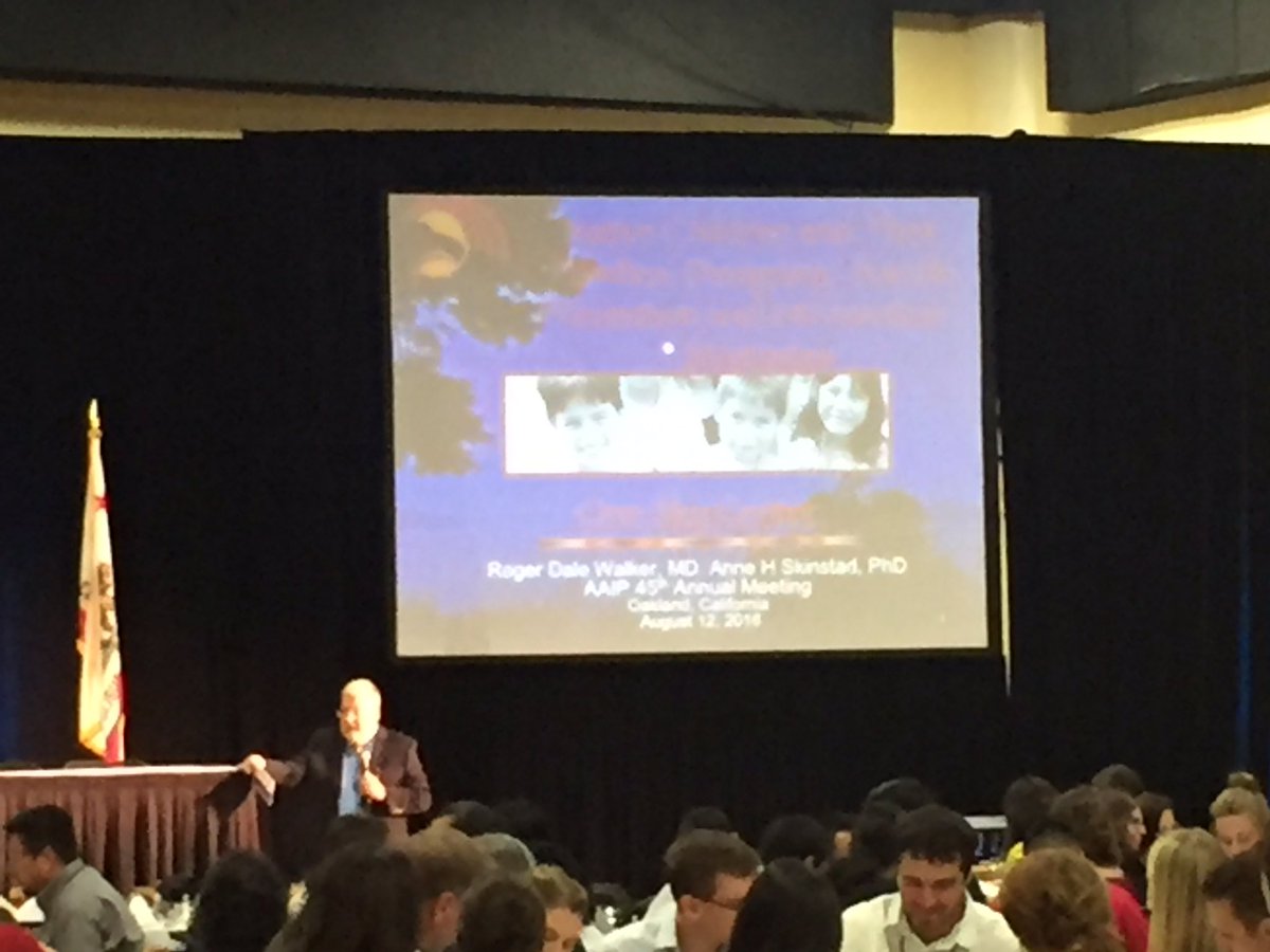 Dr. Dale Walker addresses #SuicidePrevention and intervention strategies. #AAIP2016