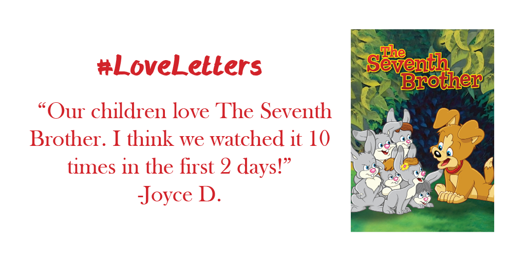 FFFFOnline's tweet photo. #LoveLetters #TheSeventhBrother #Tiny #FeatureFilmsForFamilies #BunnyPuppy https://t.co/xl0iio1EsB
