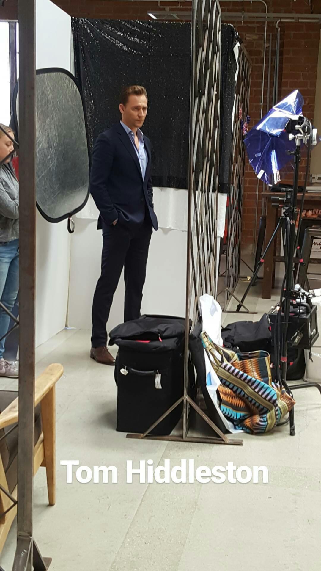 Stuart Brazell on Twitter: "The incredible #TomHiddleston is at