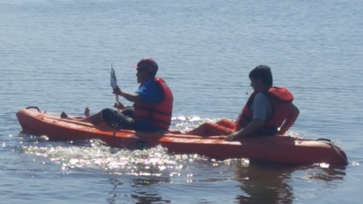 SandraMTirado's tweet photo. Gracias a Paseos Kayak Tucuman x enseñarles a los chicos y x su generosidad y obvio! Gracias al equipo del Belgrano https://t.co/VMNqAVJtex