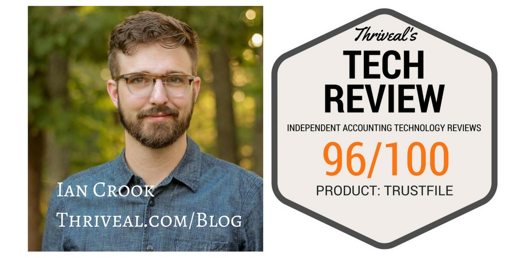 New Tech Review by <a href="/TrustTally/">Tally Accounting</a> for Trustfile by <a href="/avalara/">Avalara</a> . Key areas discussed &amp; scored. ow.ly/De6R303c1Sr