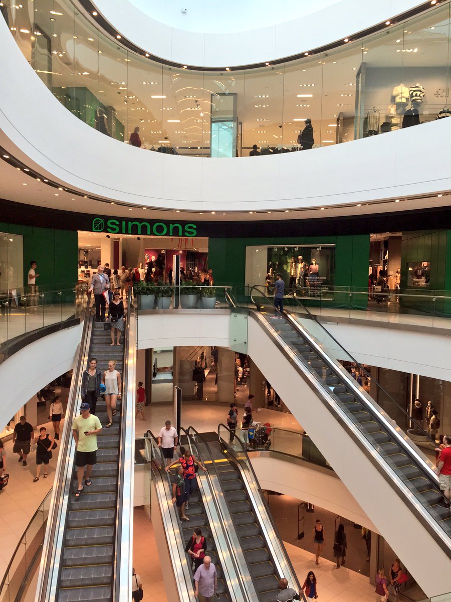 All we can say is wow! The new addition to <a href="/CFRideauCentre/">CF Rideau Centre</a> is stunning! @DowntownRideau #OttCity