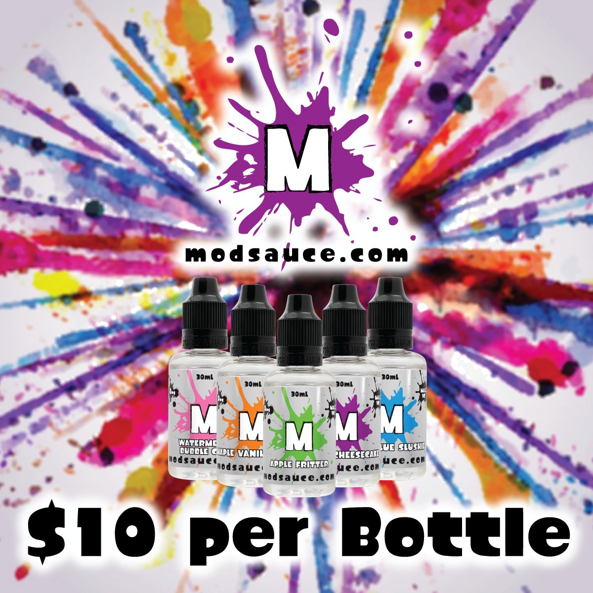 modsauce_'s tweet photo. This weekend only ALL 30mL bottles are $10! Use code "modsauce"
Shop: https://t.co/9NhVgHwLA9
#vapeshops #ejuice https://t.co/syPsqLTRoX