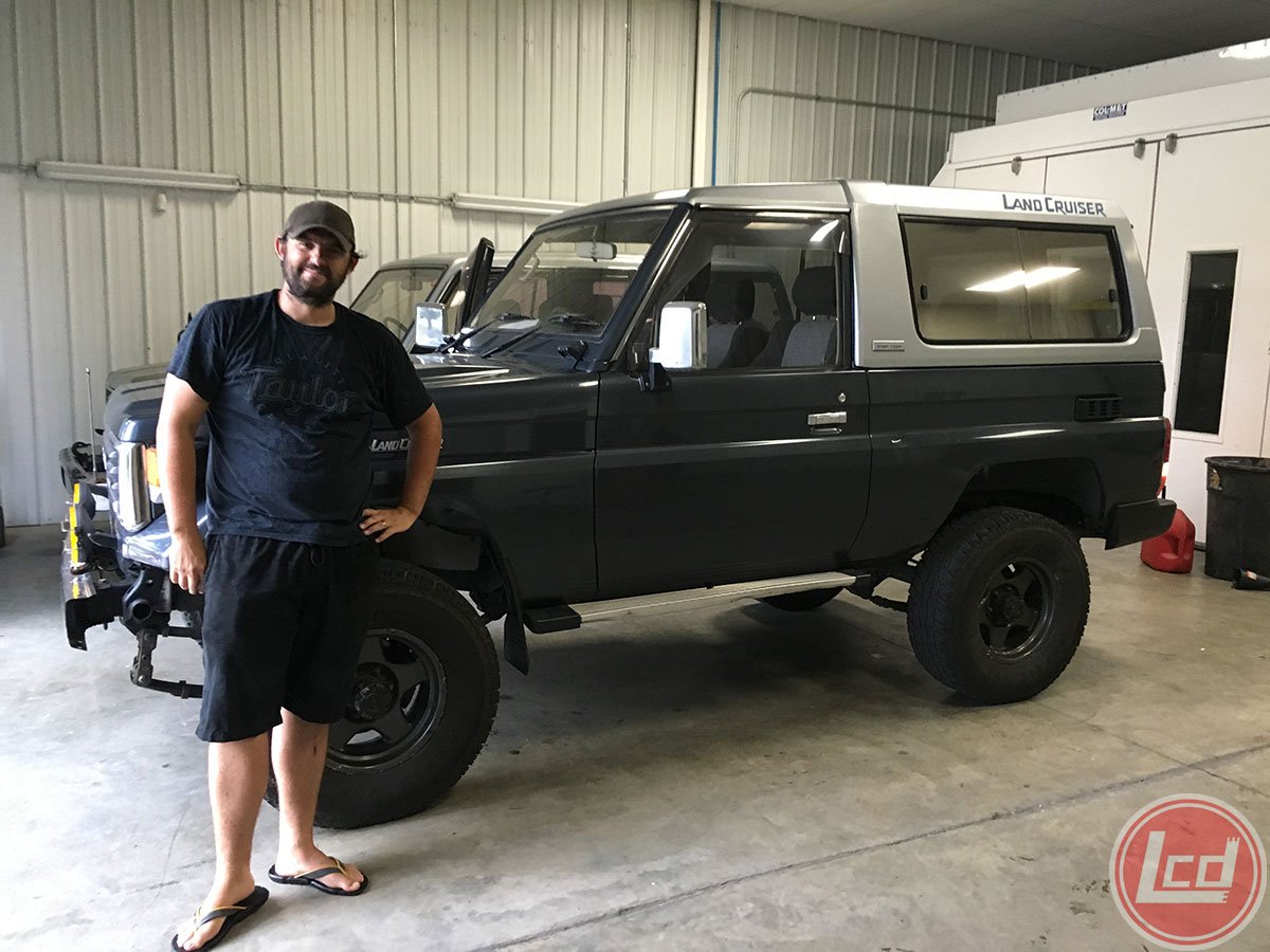 Land_Cruisers_D's tweet photo. Pete drove this HZJ73 home to California (1600 miles!) last week. #LandCruisersDirect #HZJ73 #ToyotaReliability https://t.co/ngCQRnl7Oe
