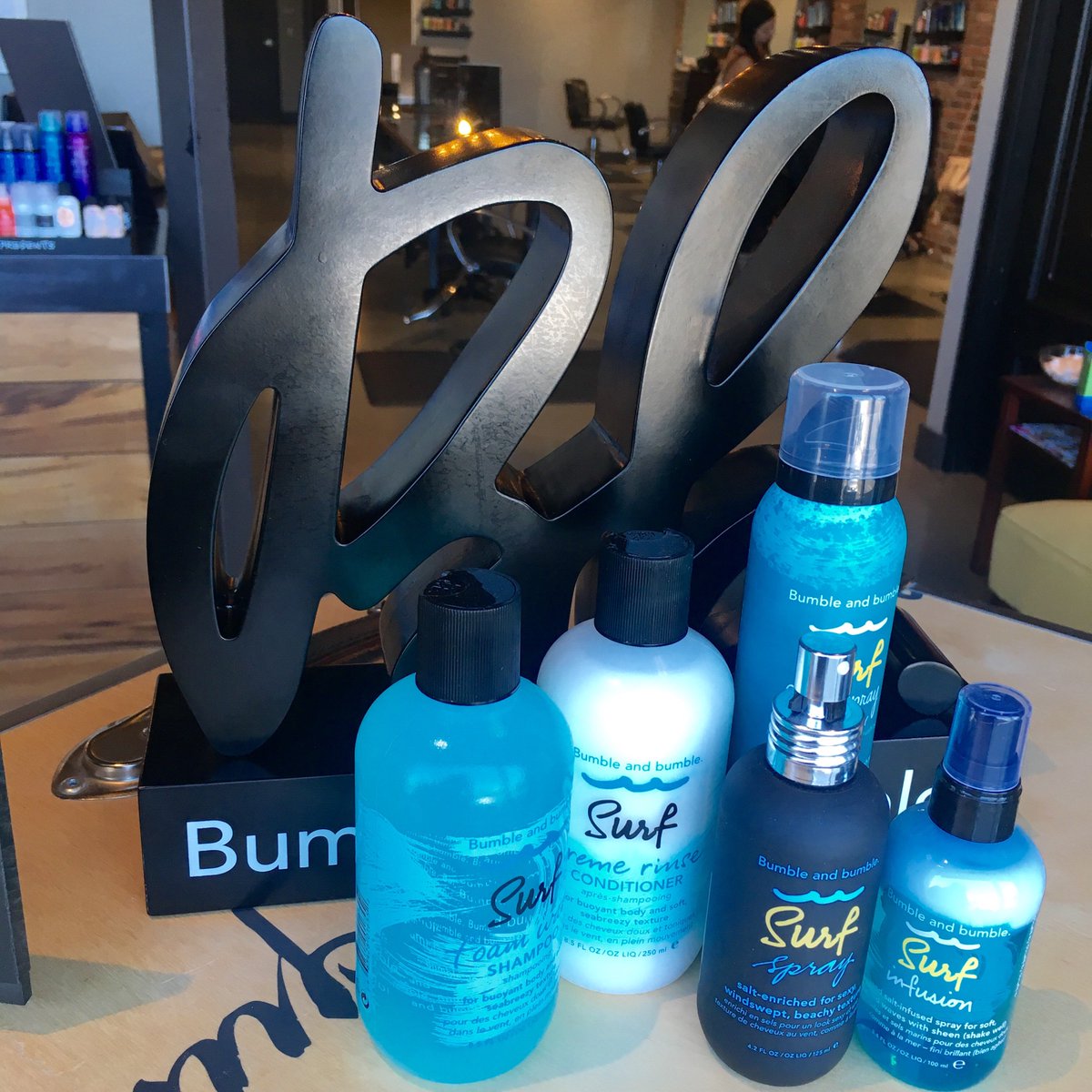 SalonMogano's tweet photo. We dont want to blow dry this weekend either. Let #Bbsurf do the work. https://t.co/hUSwS7qtHZ