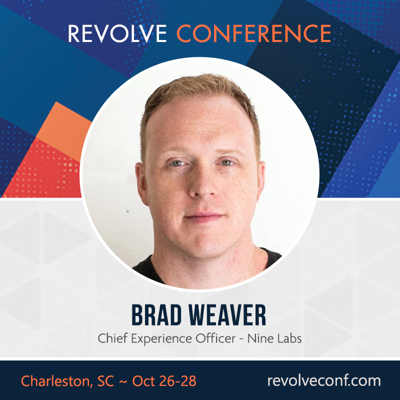 revolveconf's tweet photo. Meet @sbradweaver of @ninelabs - https://t.co/Ia59jteLYJ #atl #ux #design #creativetruth #chstech #revolveconf https://t.co/LV4FTzrXq4