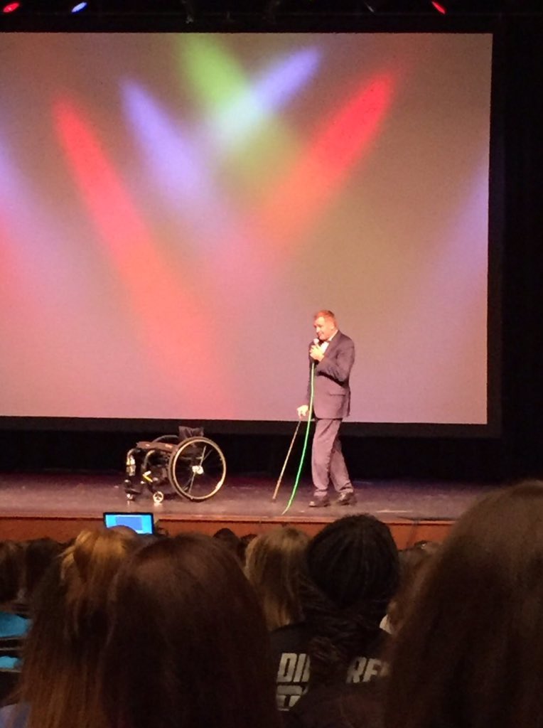 lhailey1501's tweet photo. "Don't let your mindset become your biggest handicap." #scottburrows #WeAreMcNair @One_and_Ready @McNair_DISD https://t.co/6VQbqlyUxW