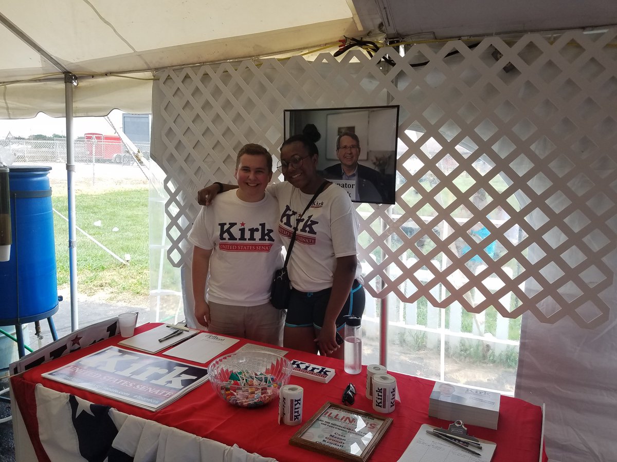 markkirkhq's tweet photo. Come visit us this week at our State Fair tent! #CommitToKirk #ilsen https://t.co/hJr5pwz3l4