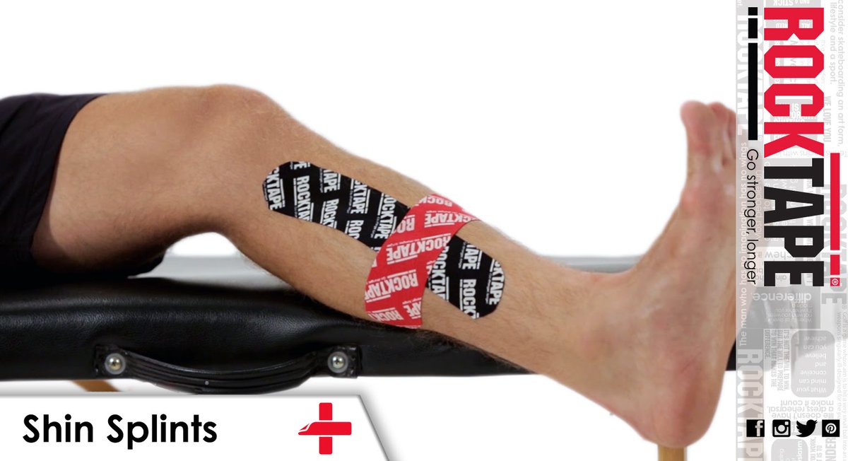 Rocktape's tweet photo. #ShinSplits cramping your style? Here's how we tape for that: https://t.co/hH4eYmBaXs
#runners #sportsinjuries #run https://t.co/FBX53chPgQ