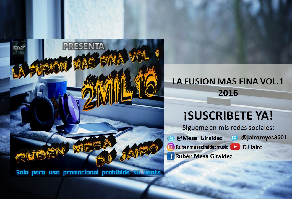 PR2RADIOFICIAL's tweet photo. Portada para la próxima sesión de @jairoreyes3601 y @mesa_giraldez 
Usar la que mas os guste RT Y FAV https://t.co/923LsjIhVe