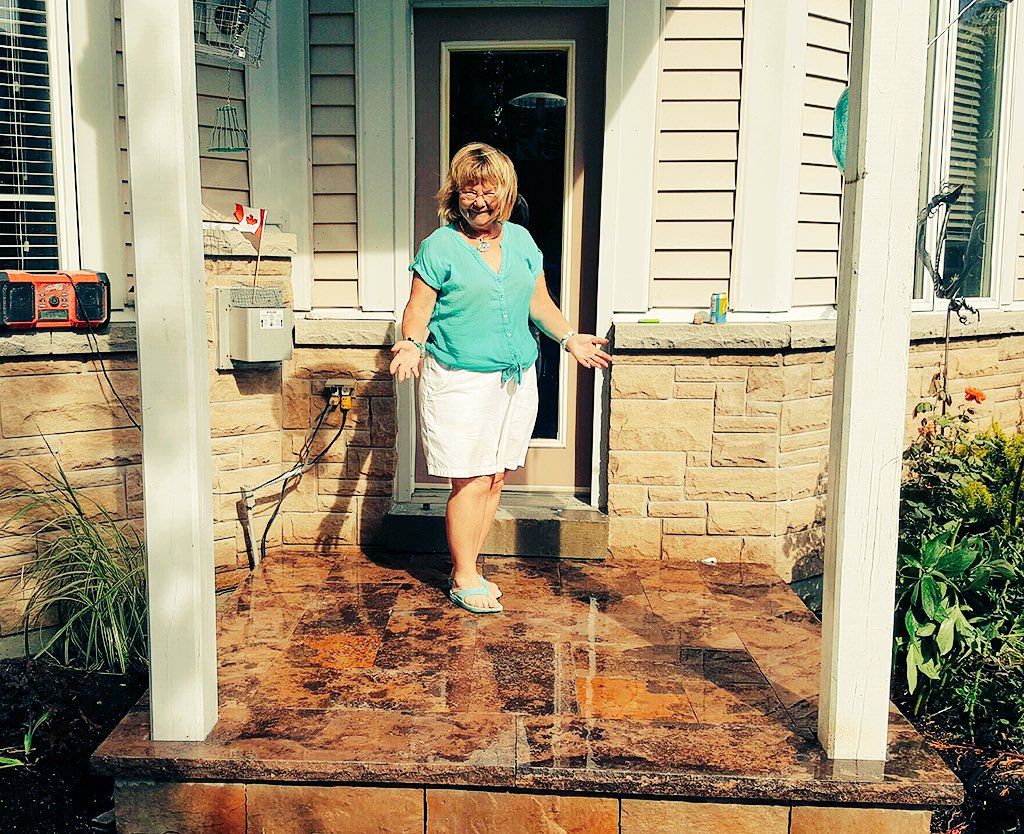 <a href="/NancyGreen01/">Nancy Green</a> spends so much time creating spectacular spaces for everyone else it was nice we could help her 😊