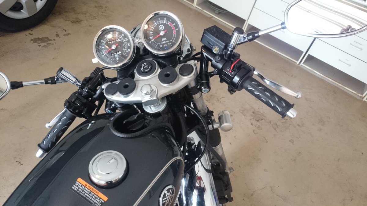 セパレートハンドル 35π 当時物 KISSレーシング セパレートハンドル