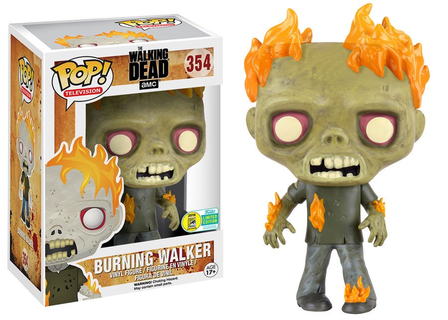 OriginalFunko's tweet photo. RT &amp; follow @OriginalFunko for the chance to win an #SDCC2016 exclusive Burning Walker Pop! https://t.co/axcvkMD5MX