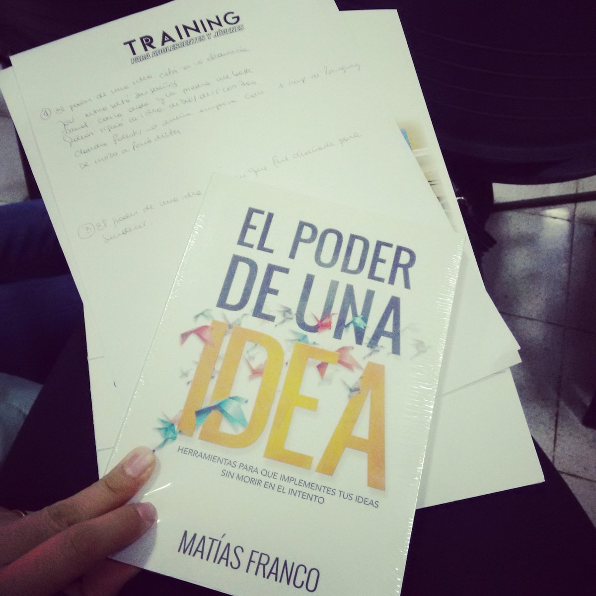CarolinaTrenco's tweet photo. #Training2016 #ElPoderDeUnaIdea
#JER #Neuquen

@matiasfranco1 https://t.co/M6q3TX5gWI