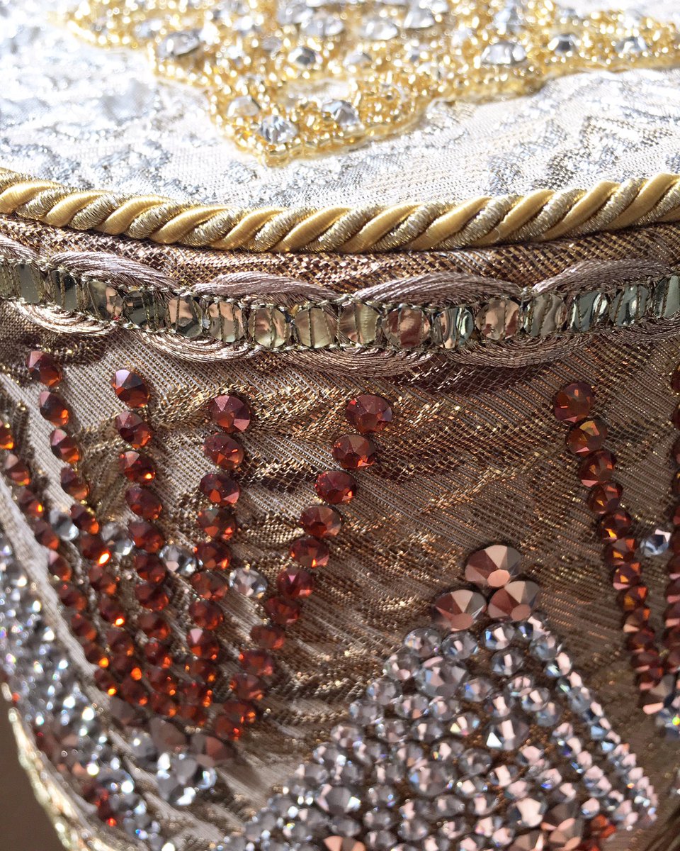 NgMillinery's tweet photo. Thought I was finished with #Aladdin #Hamburg #London &amp; #Australia but looks like I have more to do! Love #sparkles https://t.co/BDn8zgh7UX