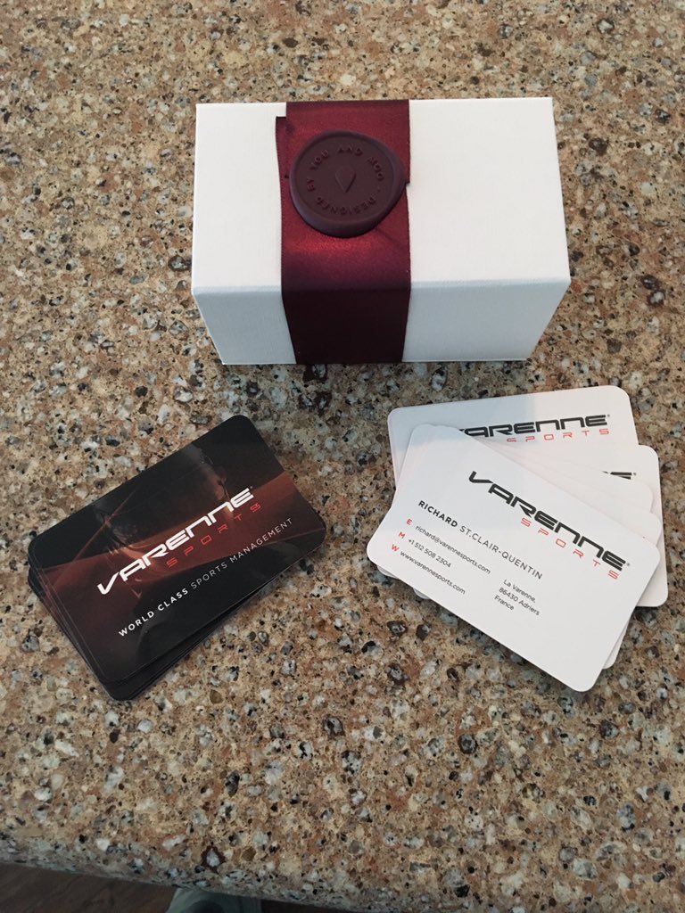 Varennesports's tweet photo. @jasonpooley has delivered some mega new business cards, absolutely stunning!! https://t.co/KWnHjoy9tM