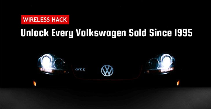 WorksFine: Car Thieves Can Unlock 100 Million Volkswagens Wit... worksfine.net/2016/08/wirele…
