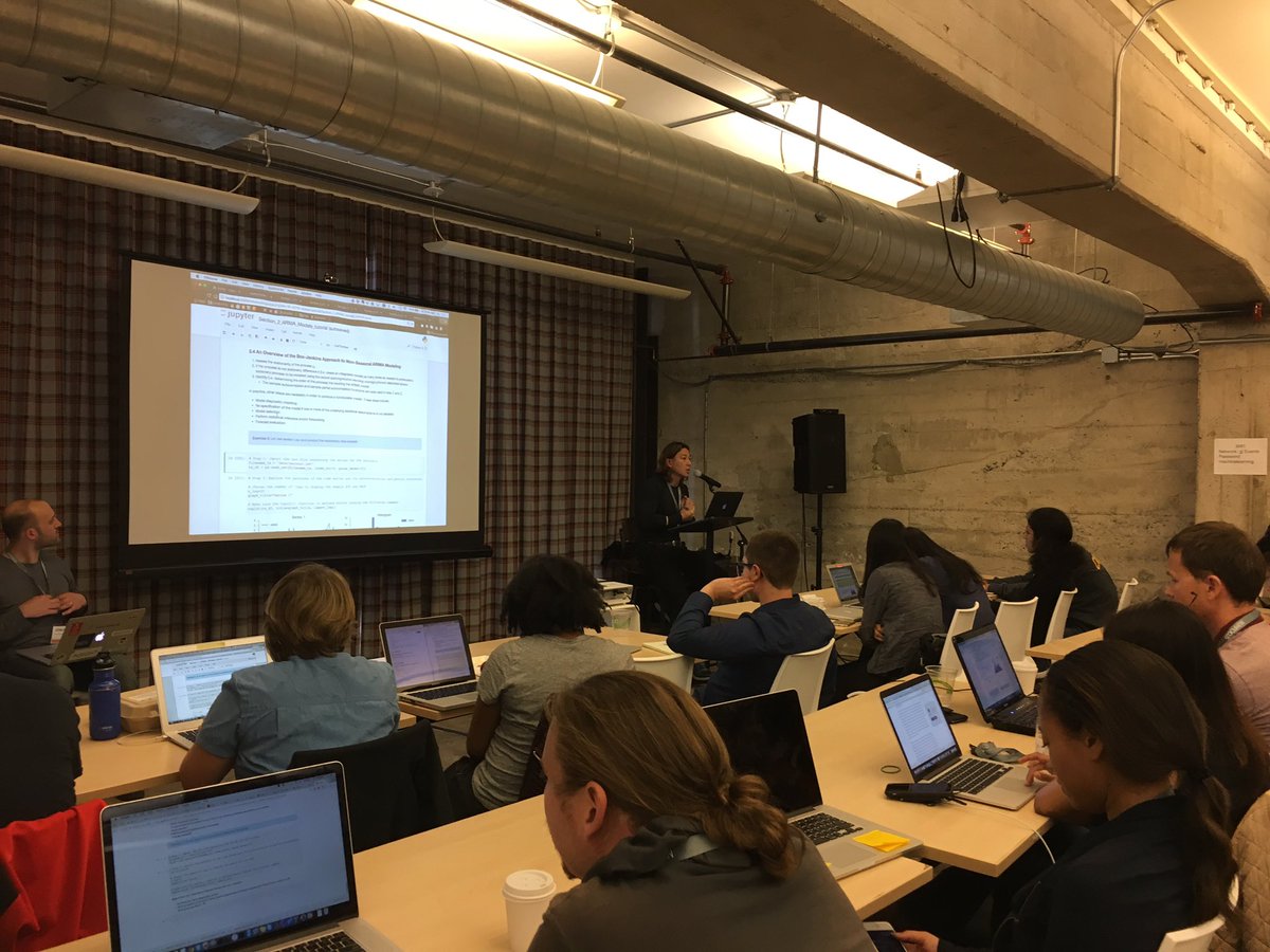 At the <a href="/PyData/">PyData</a> time series tutorial by Jeffrey Yau of <a href="/SVDataScience/">SV Data Science</a> #pydatasf. Tag questions with #pydatatimeseries