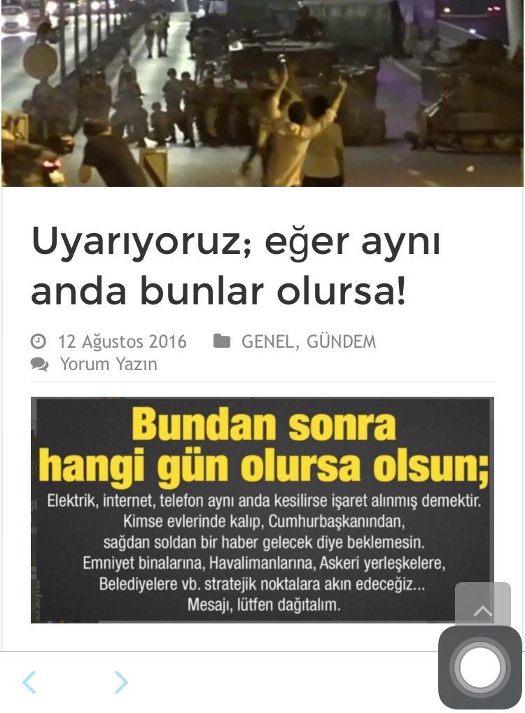 Lütfen paylaşalım. çok önemli. Hangi şartlarda tekrar nöbet yerlerine geçilecek .