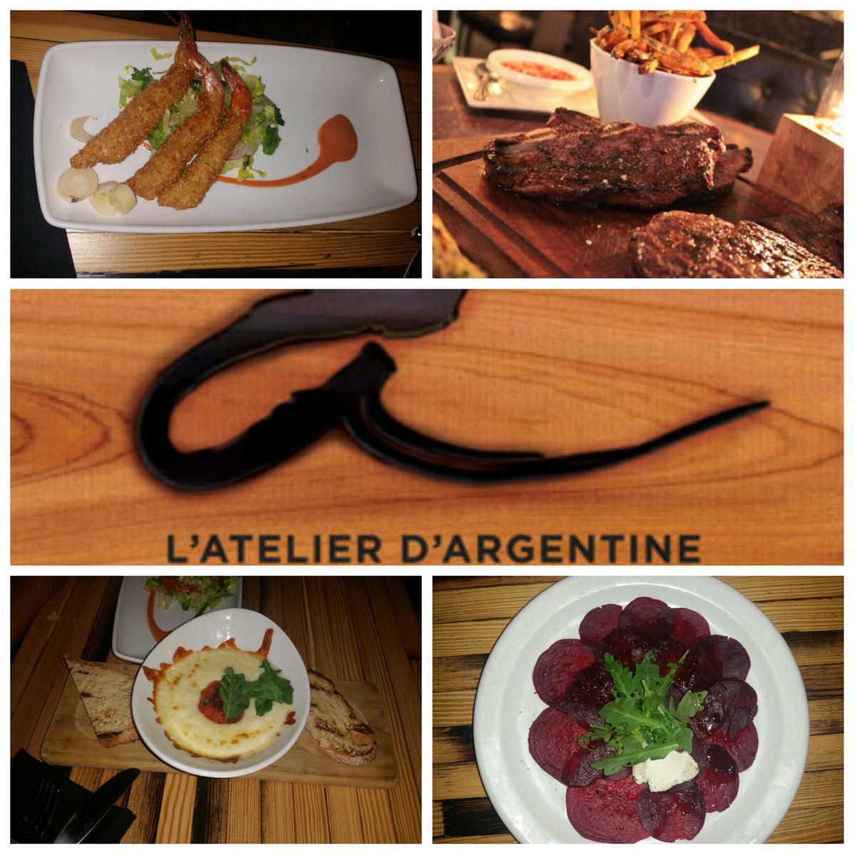 Notre steakhouse préféré pour l'année 2016, c'est l'Atelier d'Argentine. À découvrir