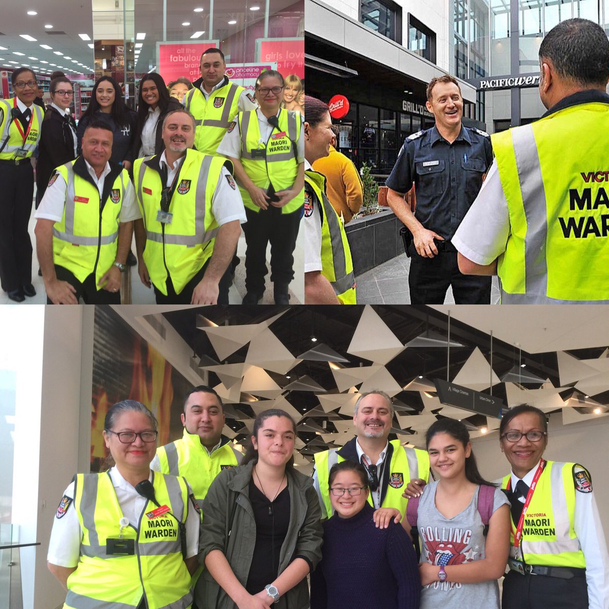 VWardens's tweet photo. Patrols at Pacific Werribee with ABC TV https://t.co/vVFYV74EBY