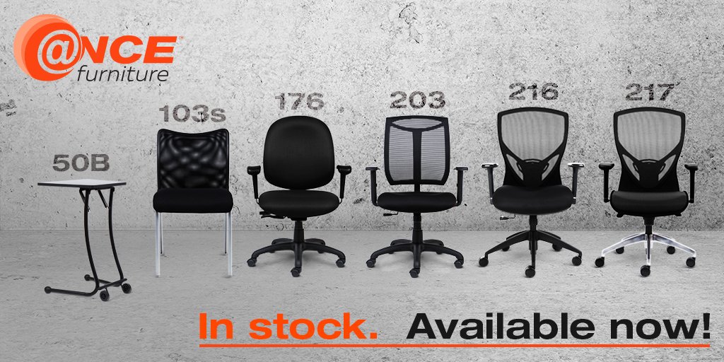 9to5Seating's tweet photo. @ NCE from 9to5 Seating “When you don’t have the luxury of time.@ NCE models ship in 24hrs from CA &amp;TN
 @9to5Seating https://t.co/ii3HOxlXH5