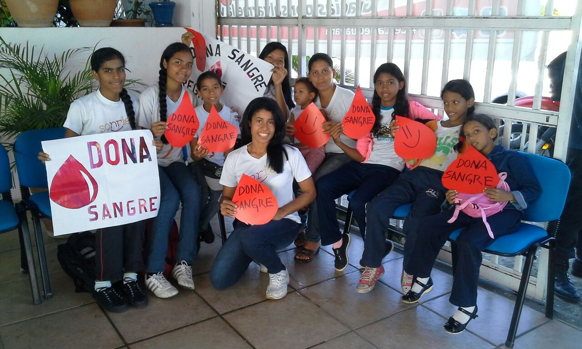 AVSOriental's tweet photo. Niños y Jóvenes promoviendo la Donación de sangre en Guayana #CercaDeTi2016 https://t.co/wctd5w6mEc