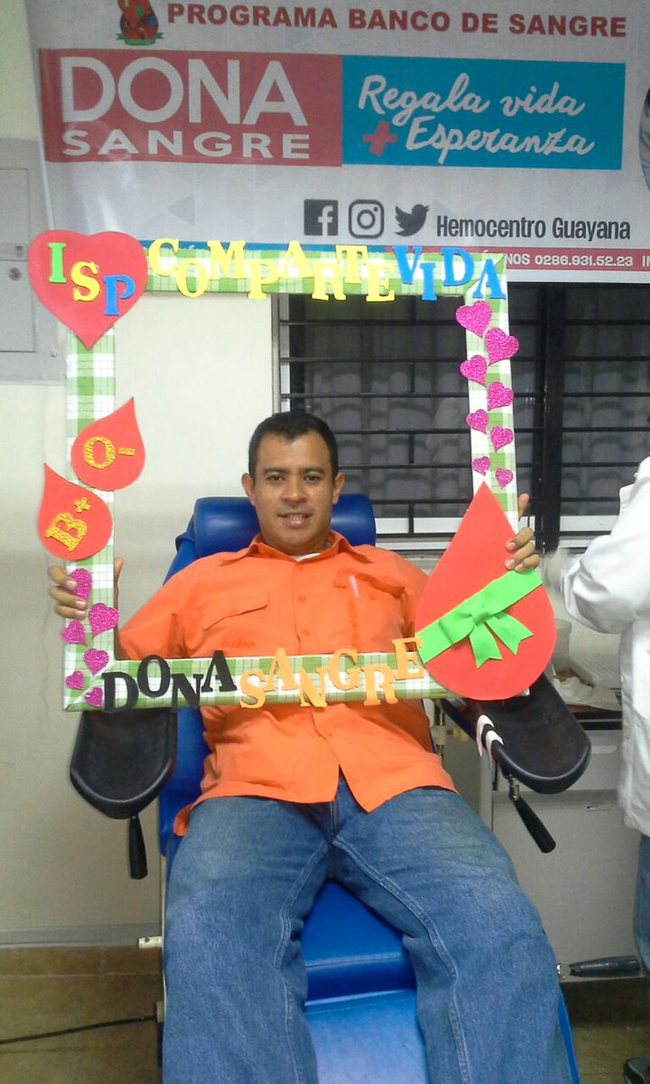 AVSOriental's tweet photo. Ellos también donaron sangre en #CercaDeTi2016 #Guayana https://t.co/3gY2rgOnJC