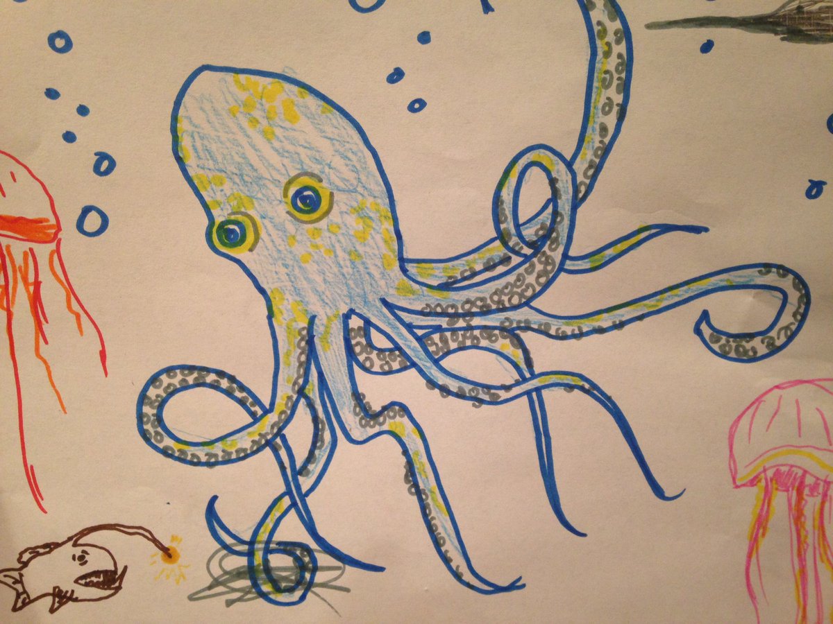 annavanbonn's tweet photo. Just a little something our sitter drew to entertain toddler.  #scienceisart #youthgivesmehope #talentedinmanyways https://t.co/z1PsTUTf0L