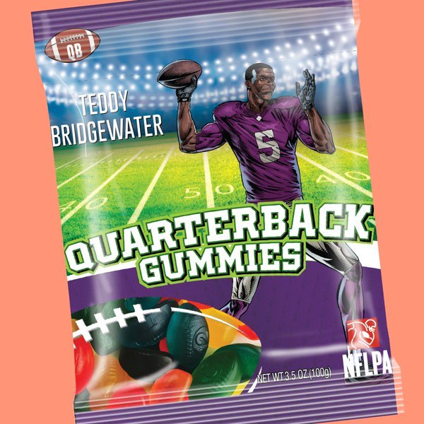 QBGummies's tweet image. #Skol #Vikings! Celebrate this #candykickoff with #Bridgewater #qbgummies!