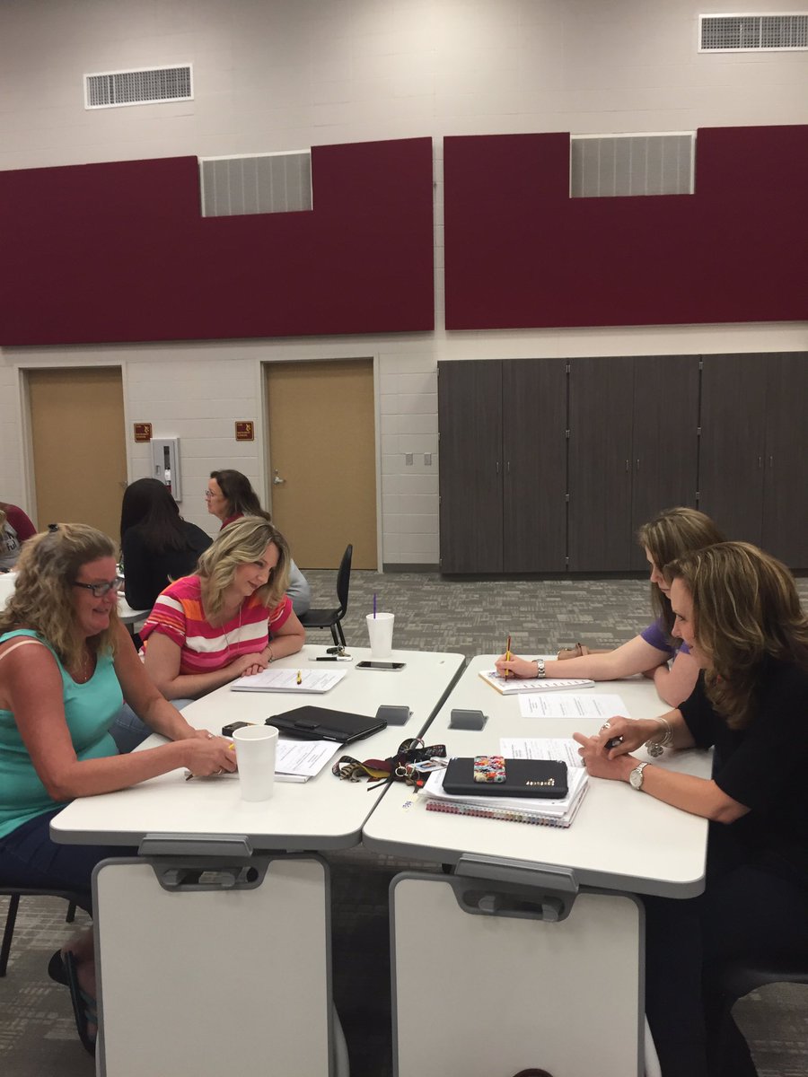 DPISD_North's tweet photo. Teacher Collaboration! #DPNorthPD #PLC https://t.co/dAPOhsx6Qi
