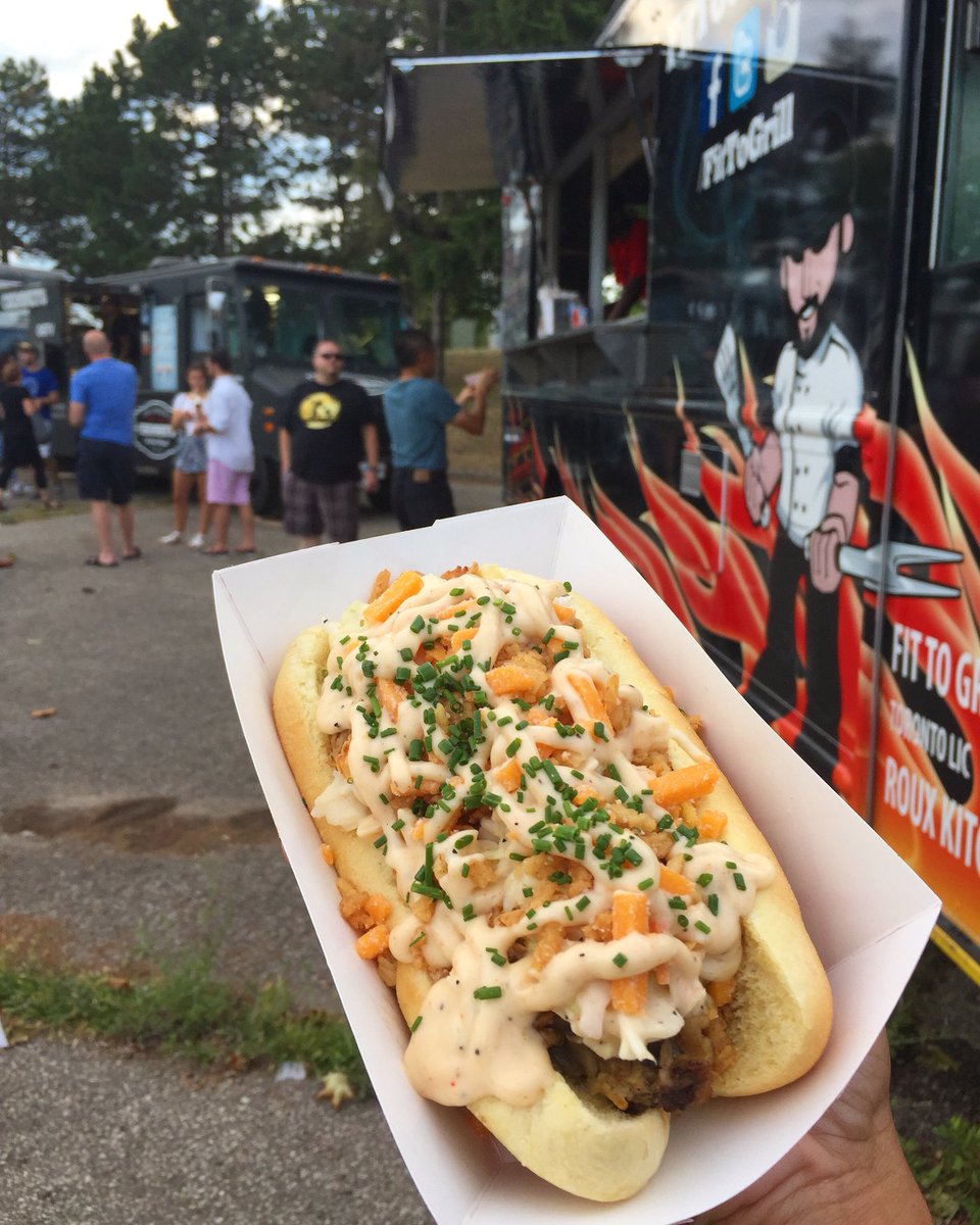 We are #eating our feelings here at #FoodTruckNFriday, starting with this #pulledpork #sandwich by <a href="/FitToGrill/">Fit To Grill</a>! #yum