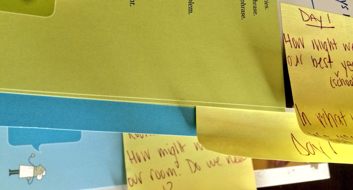 MrsKCrawshaw's tweet photo. @EClare_AHS planning @LUMAInstitute methods that will activate Ss preferences on class design #norulesfirstday https://t.co/13ylCapdfZ