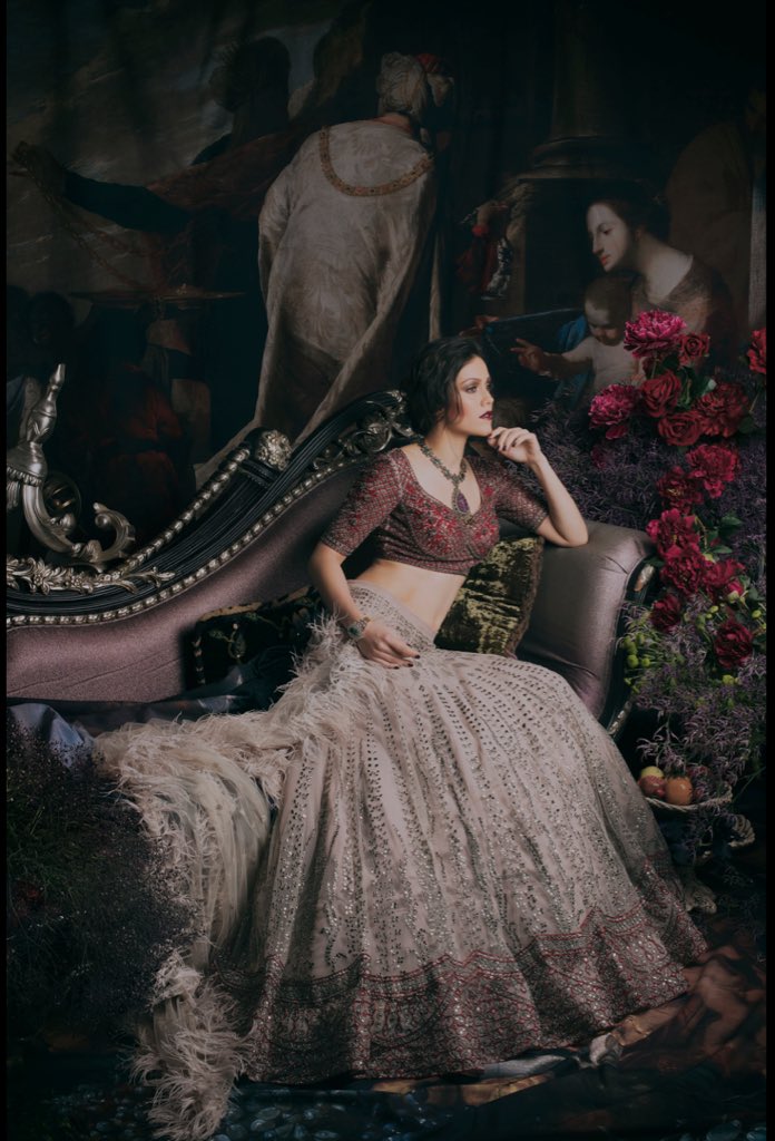 Iamwaluscha's tweet photo. Sharing some of my fav images from my recent shoot for @falgunishanepea s new #antibride collection #autumwinter16 https://t.co/arqmx1xd7J
